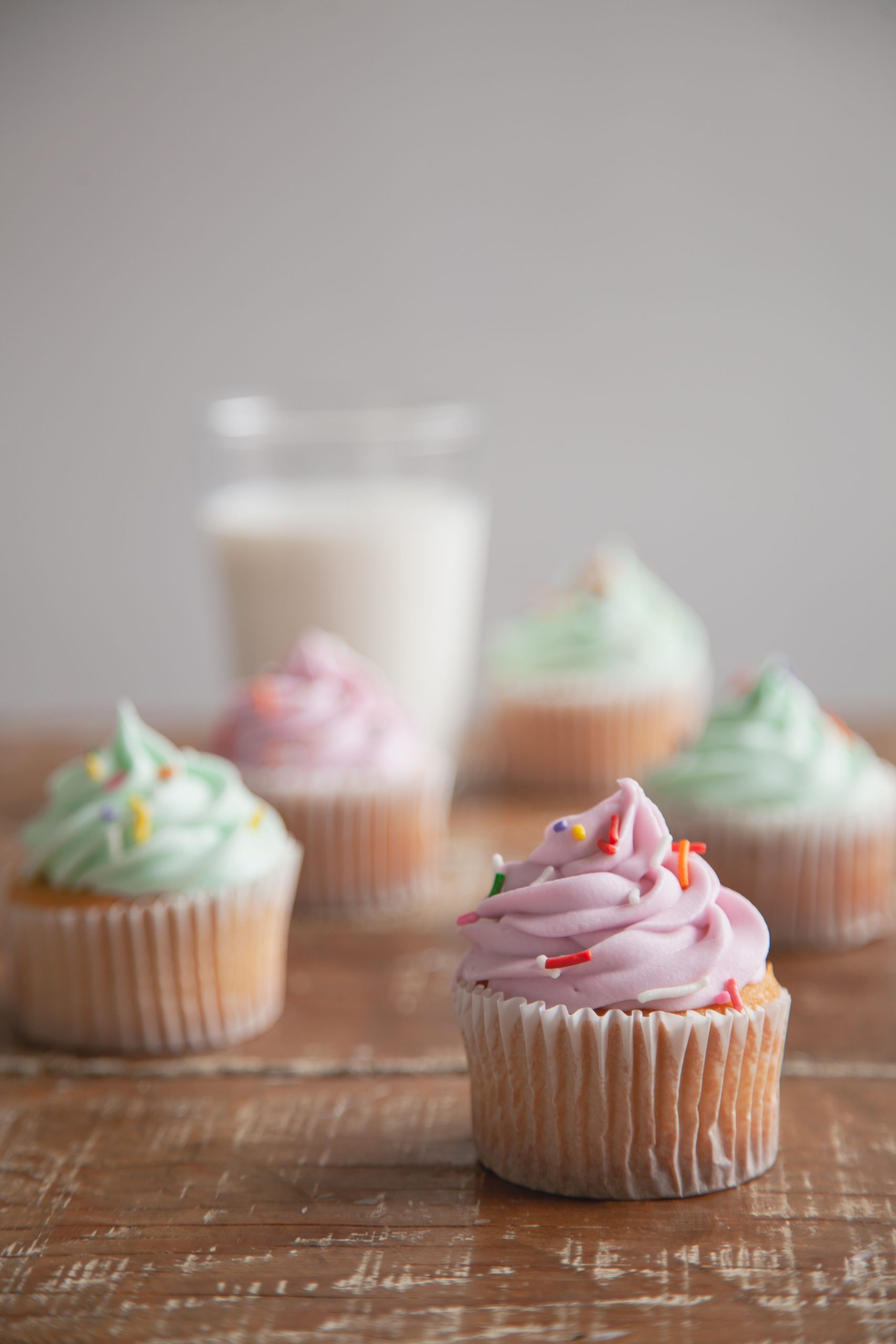 Single Mini Cupcake Vanilla (3 Pieces)