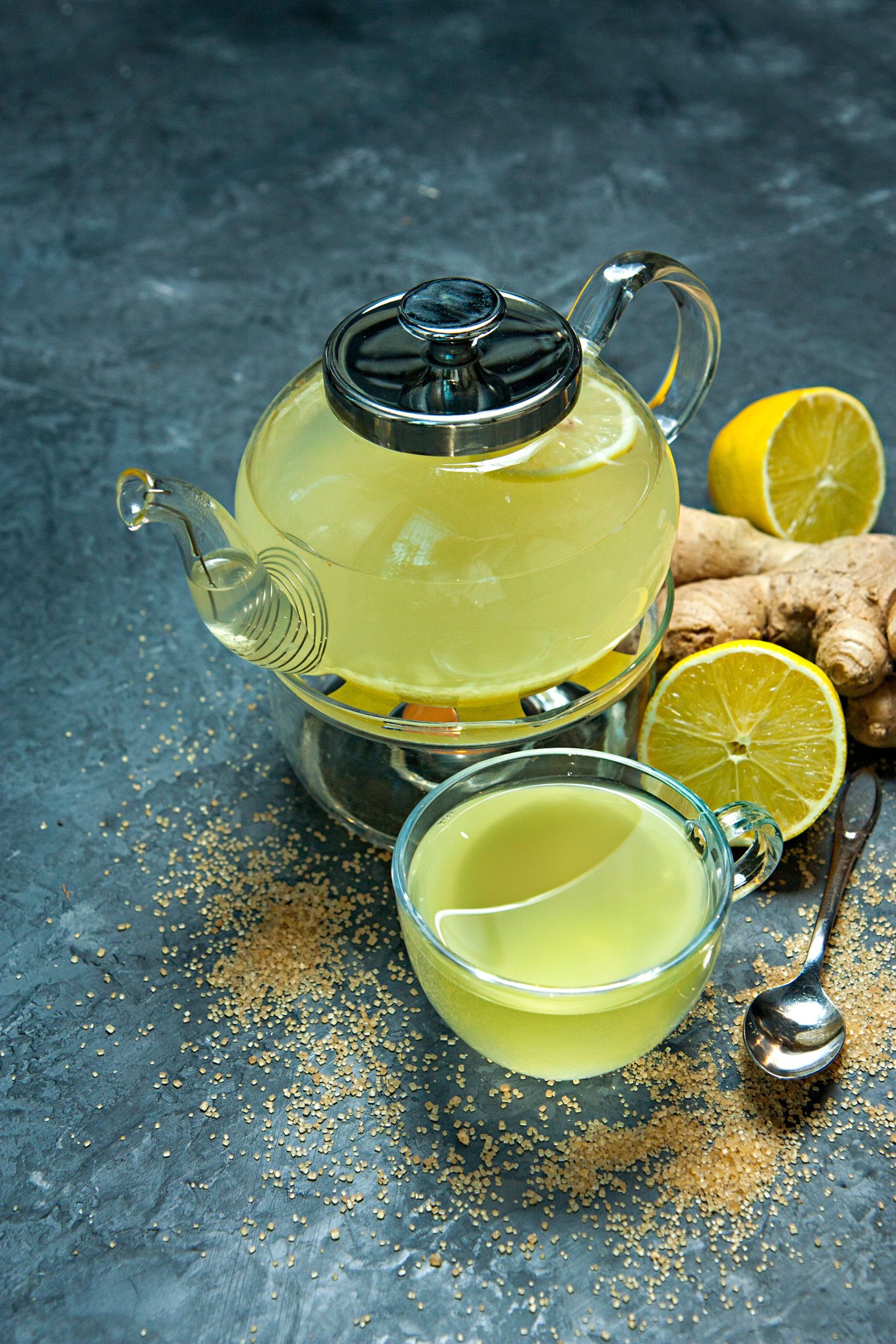 Lemon Ginger Warm Tea