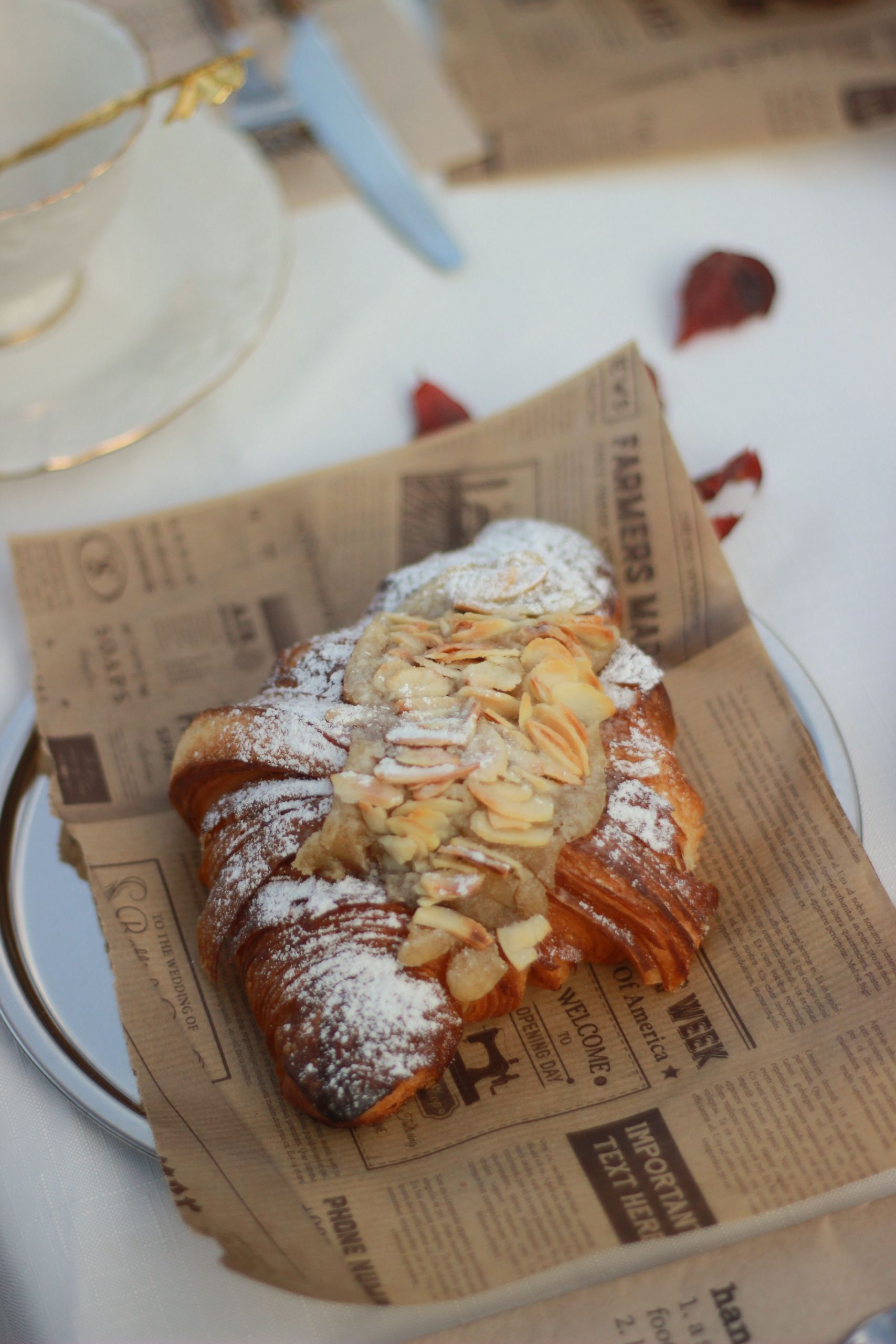 Almond Filled Croissant