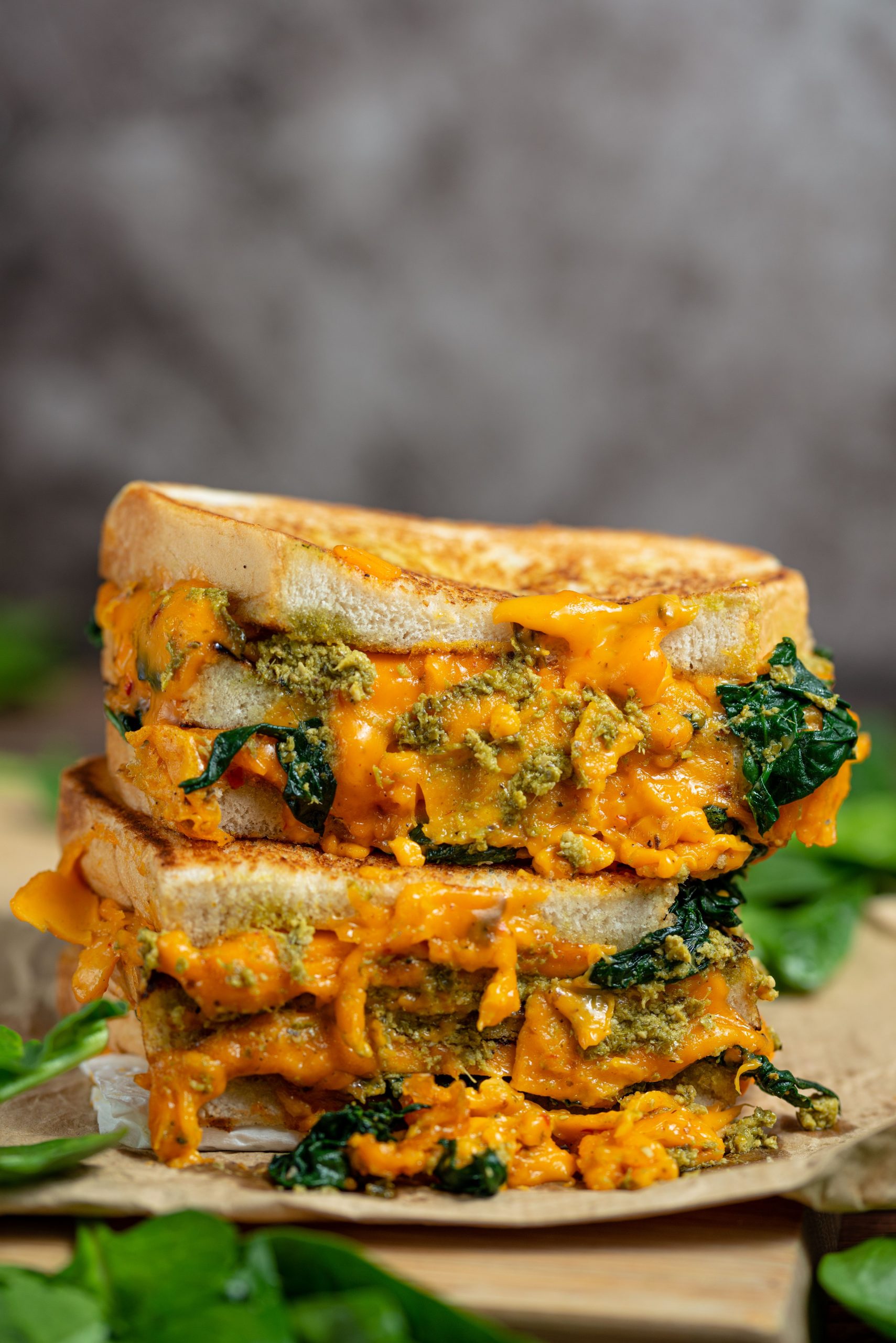 Pesto Toasted Sandwich