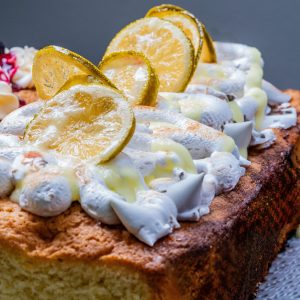 Lemon Drizzle Slice Cake