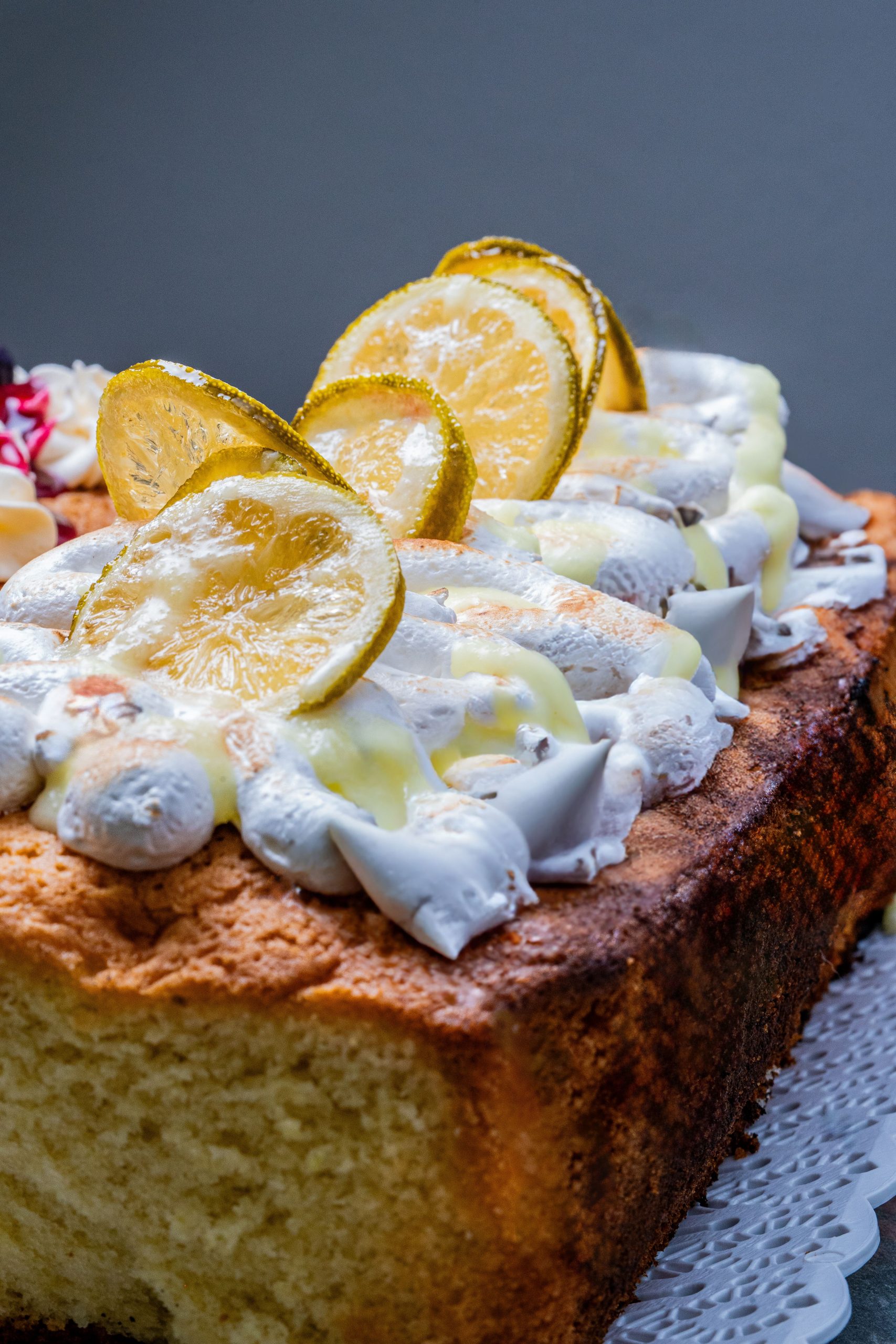 Lemon Drizzle Slice Cake
