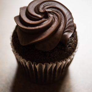 Single Mini Cupcake Chocolate (3 Pieces)