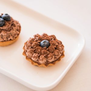 Chocolate Cream Small Tart (4 Pieces)
