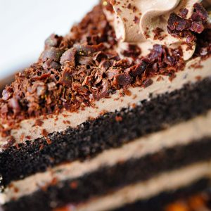 Chocolate Layer Slice Cake