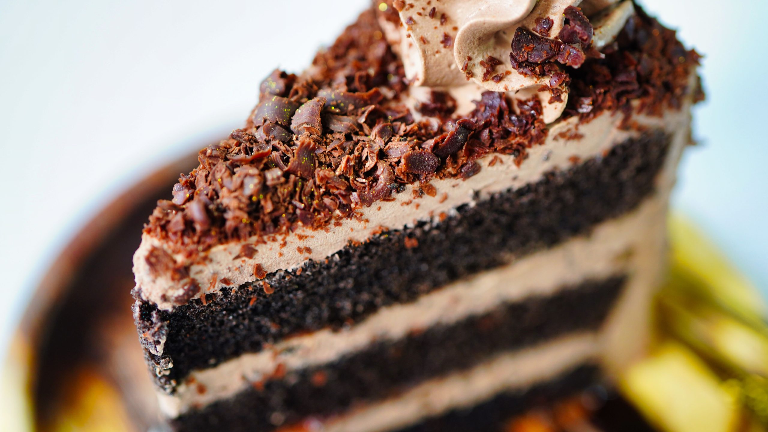 Chocolate Layer Slice Cake