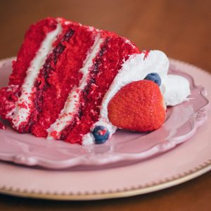 Red Velvet Cake Slice