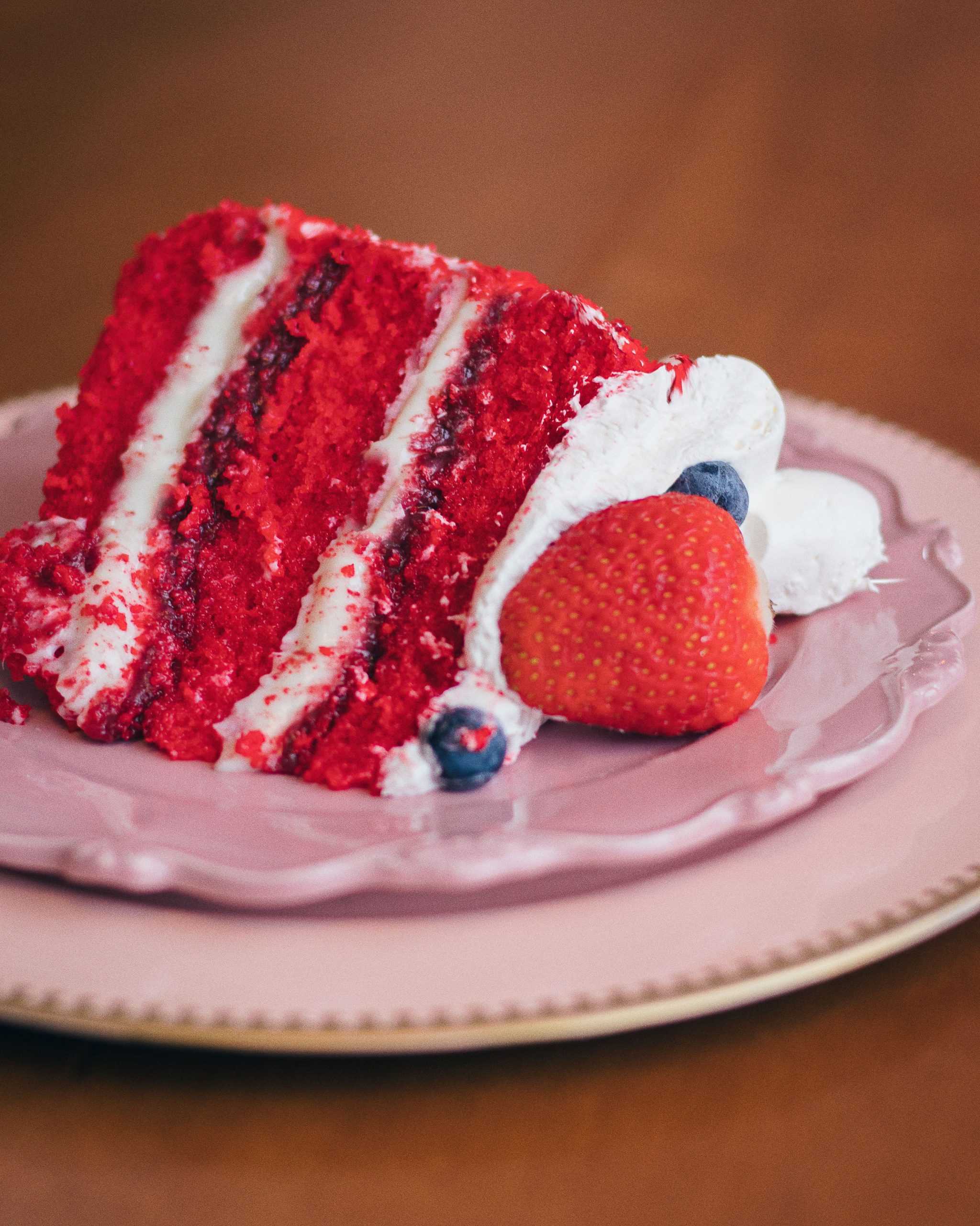 Red Velvet Cake Slice