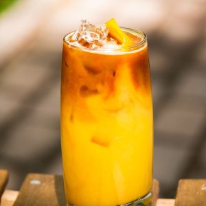 Mango Puree Milk Tea