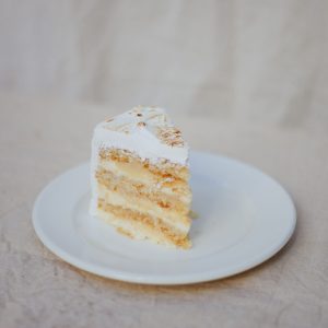 Vanilla Layer Slice Cake